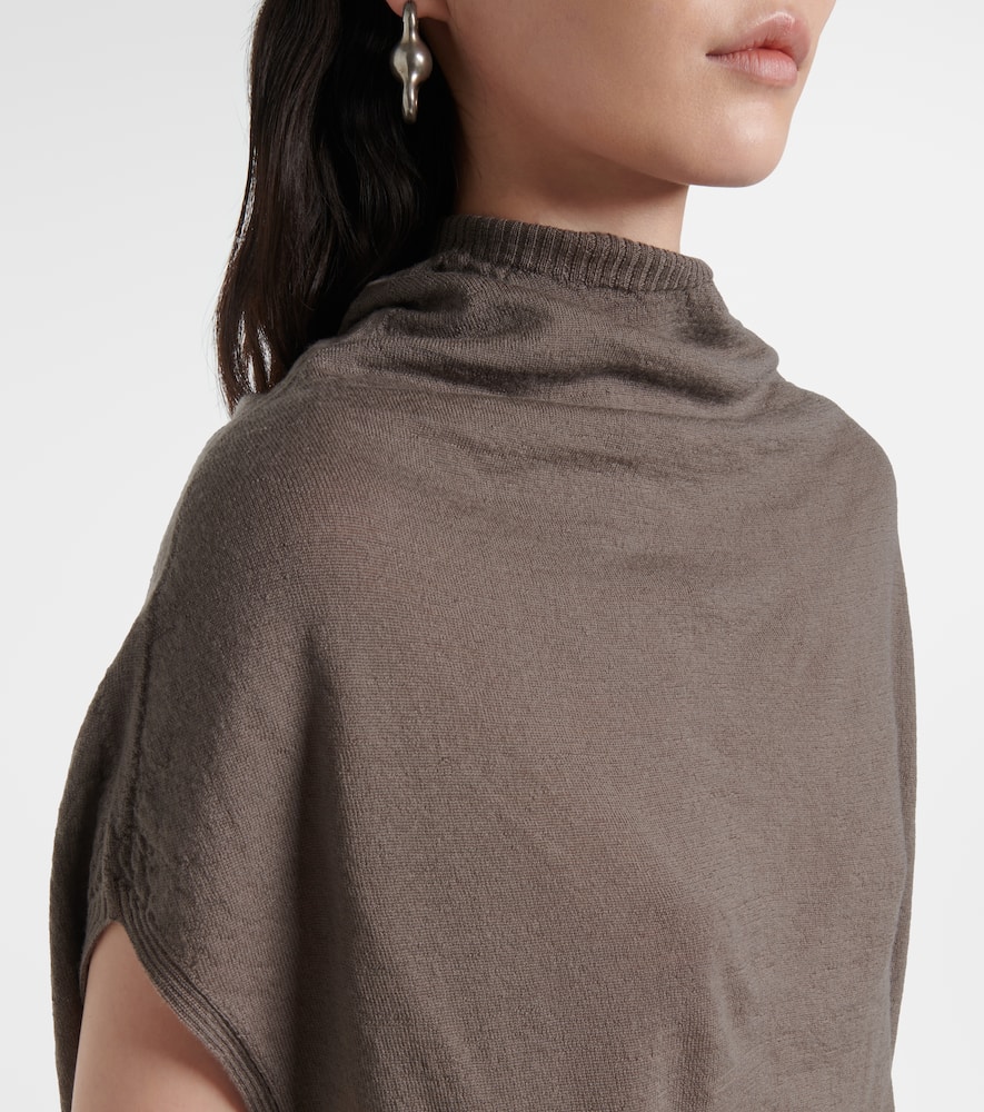 Wool turtleneck top