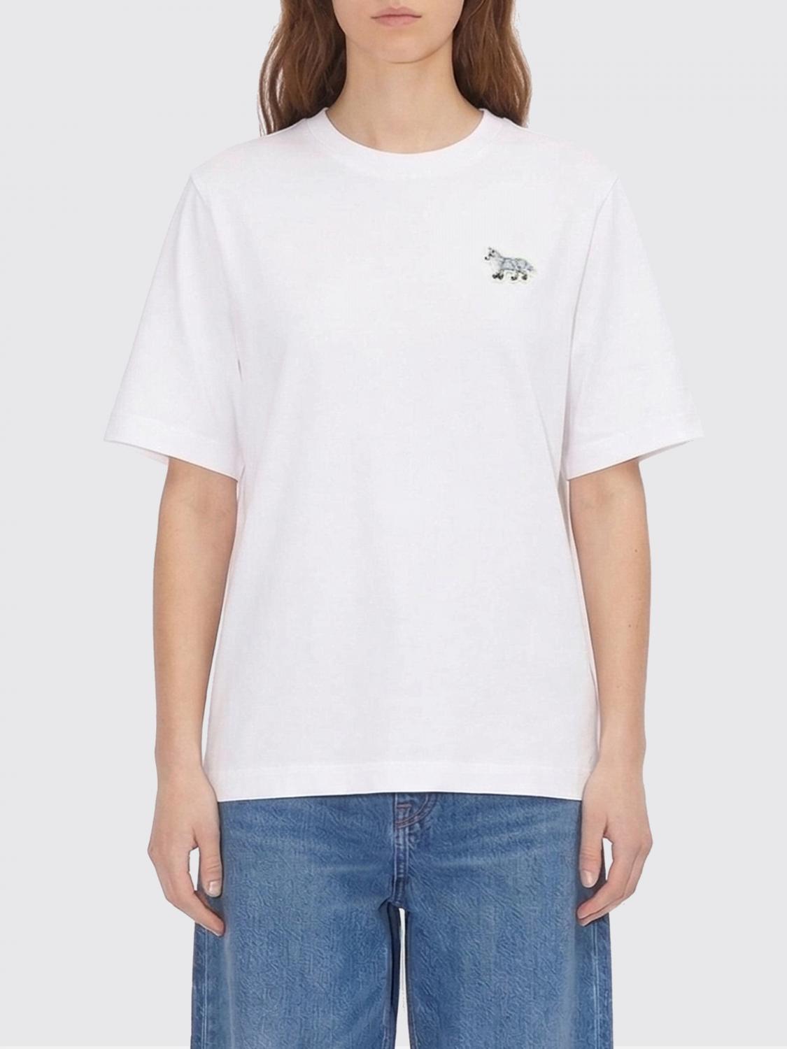T-Shirt MAISON KITSUNÉ Woman color White