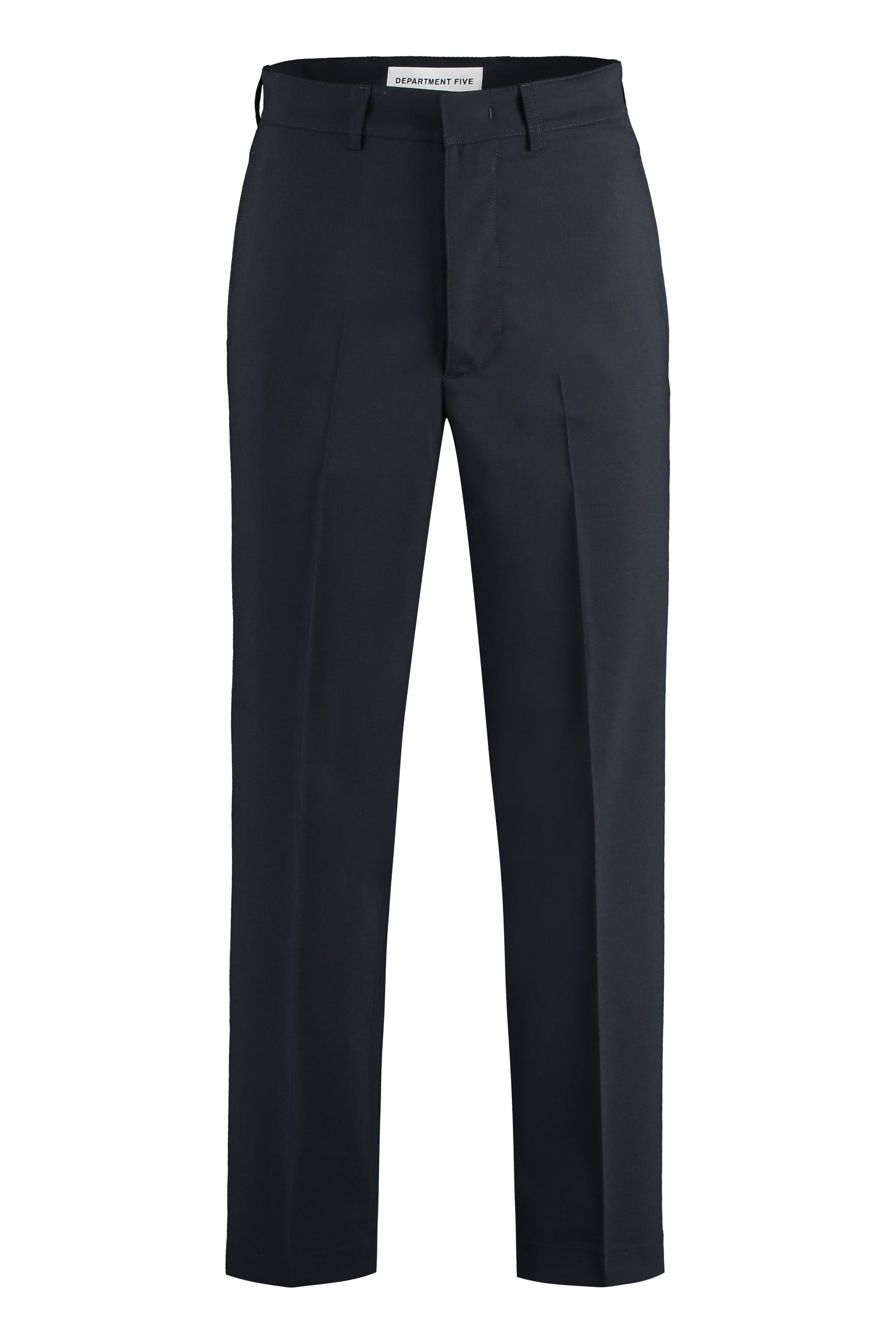 Wool Blend Trousers for Men