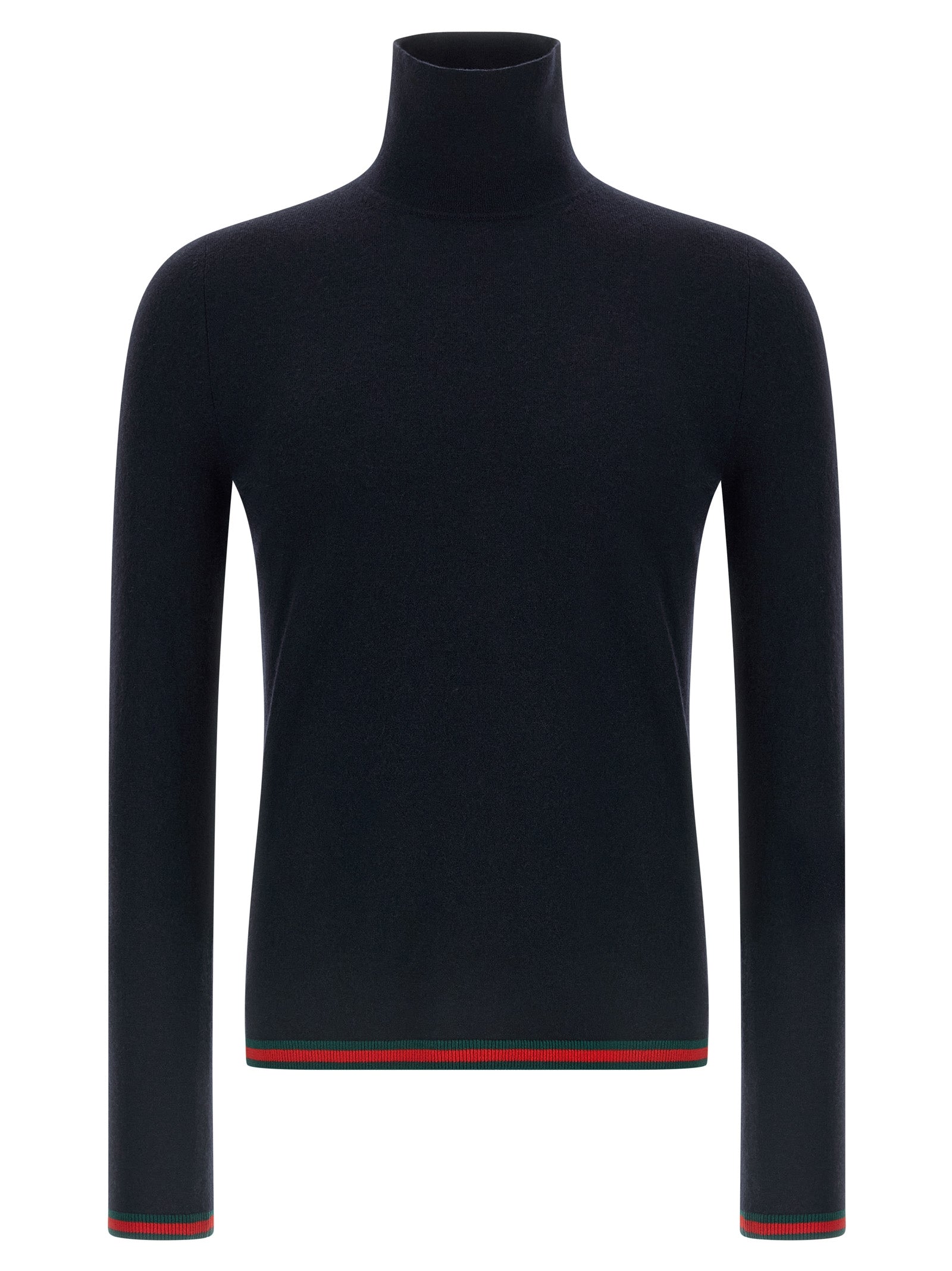 Cashmere Turtleneck Sweater — Navy