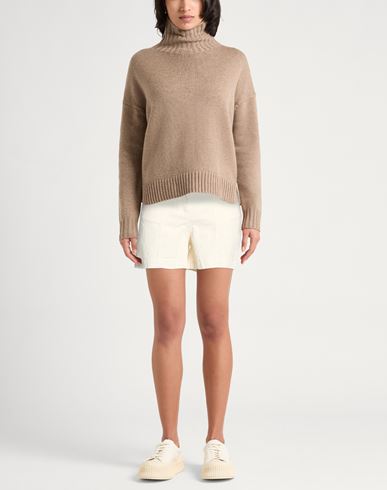 Woman Shorts & Bermuda Shorts Cream Size 1 Lyocell, Cotton
