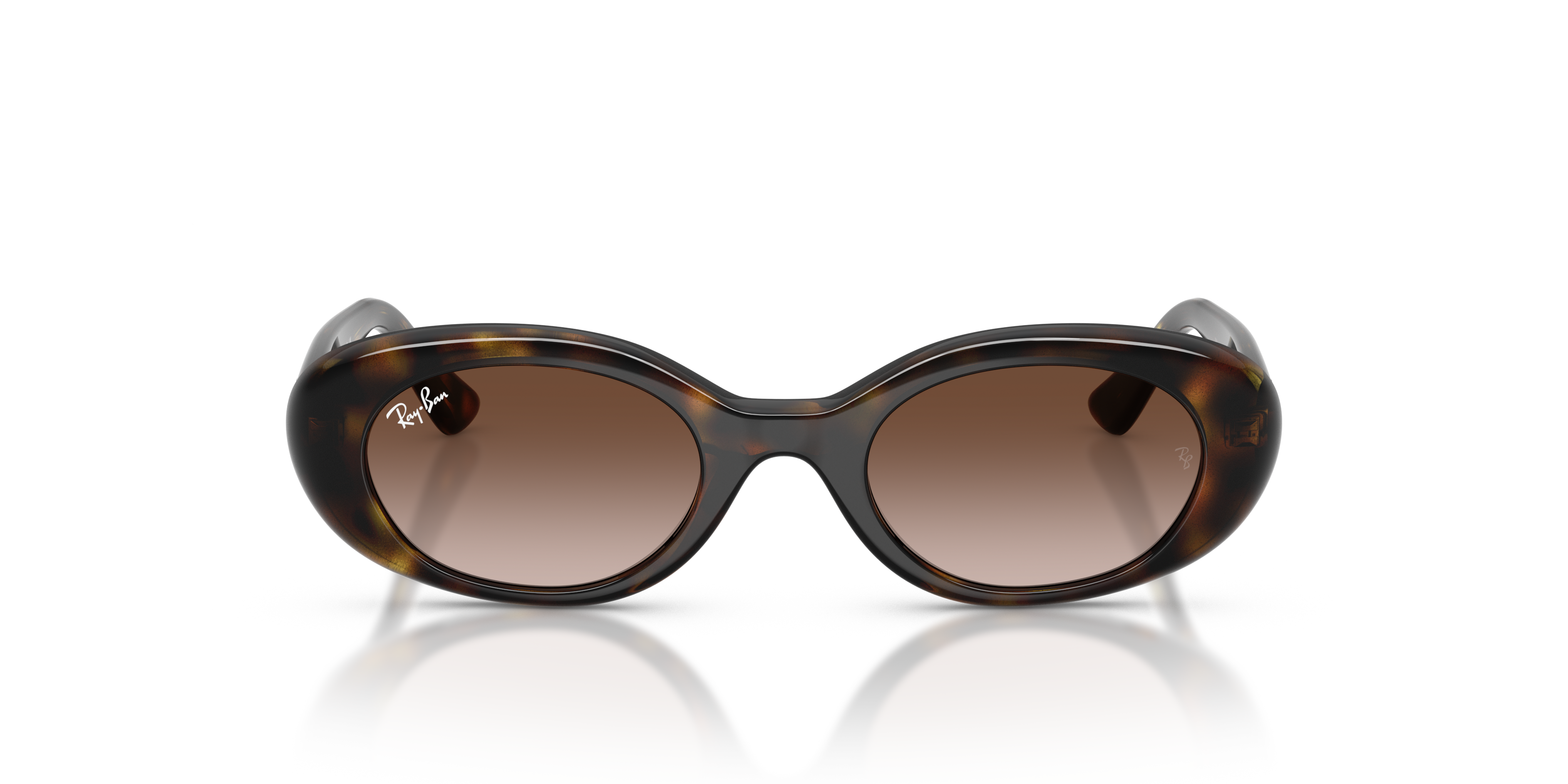 Ray - Ban Kid Ray - Ban RJ9141S 152/13 Sunglasses Injected Turtle Brown Round Normal Nuanced