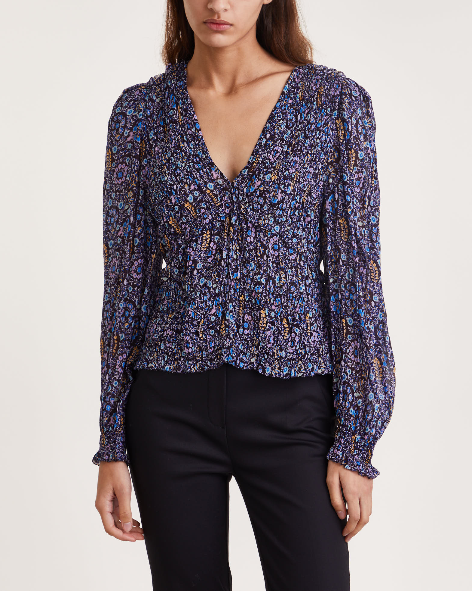 Isabel Marant Étoile Blouse Nibel Midnight EUR