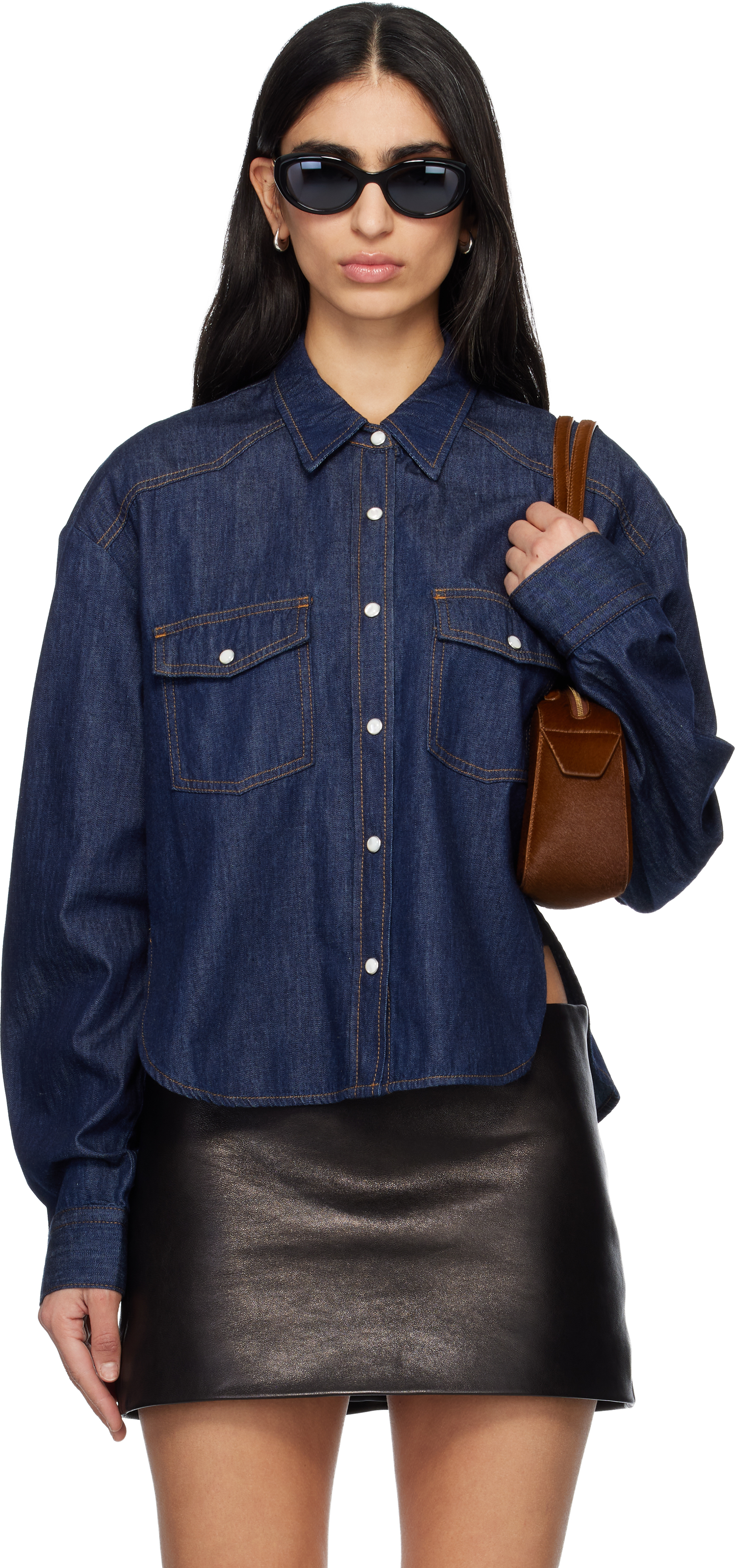Navy Grenon Shirt