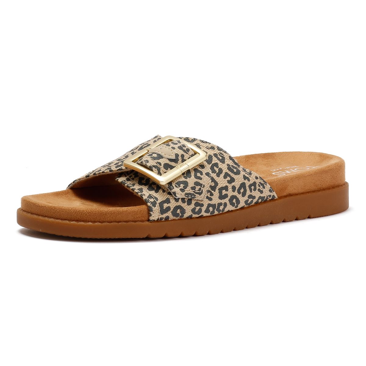 Toms Marin Slide Women's Leopard Sanda