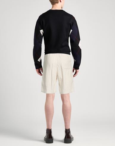 Man Shorts & Bermuda Shorts Beige Size 32 Linen