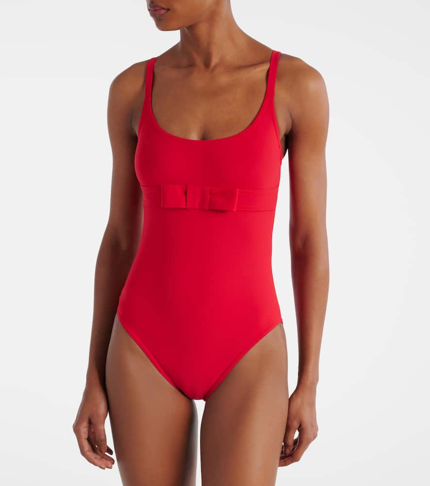 Bow-detail swimsuit
