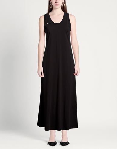 Woman Maxi dress Black Size S Organic cotton