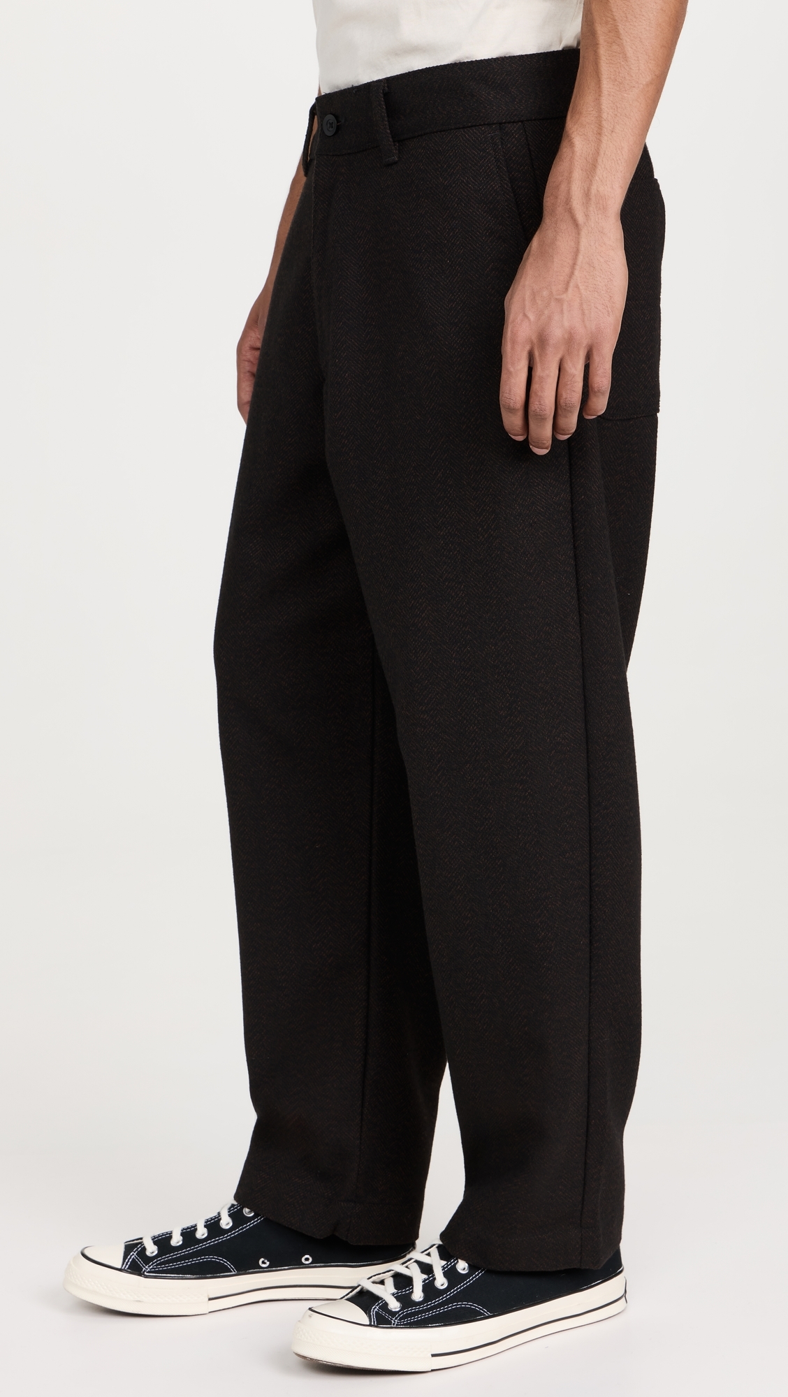 Truman Pants Chocolate/Black