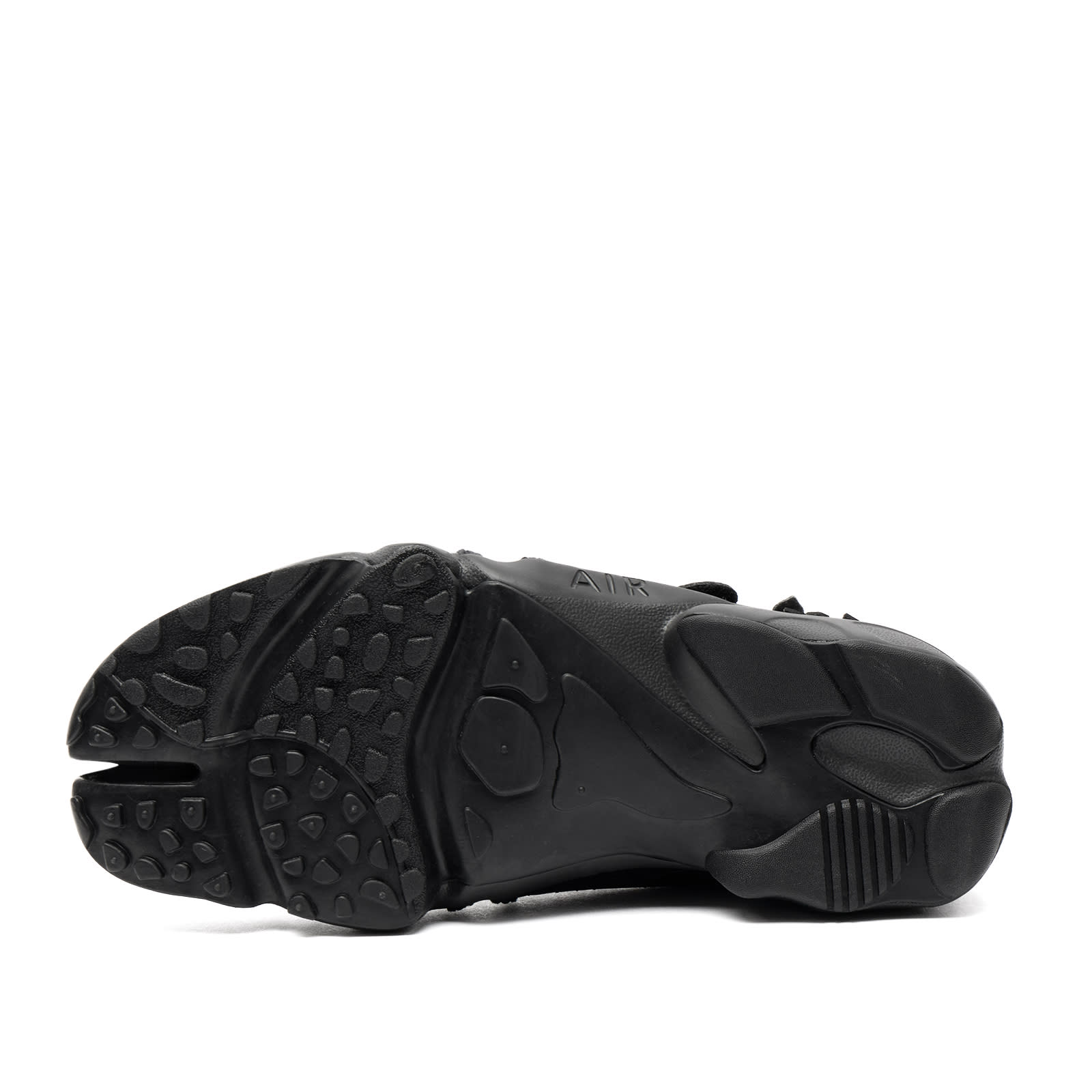 Women's W Air Rift Leather Sneaker Black/Metallic Silver/Wolf Grey