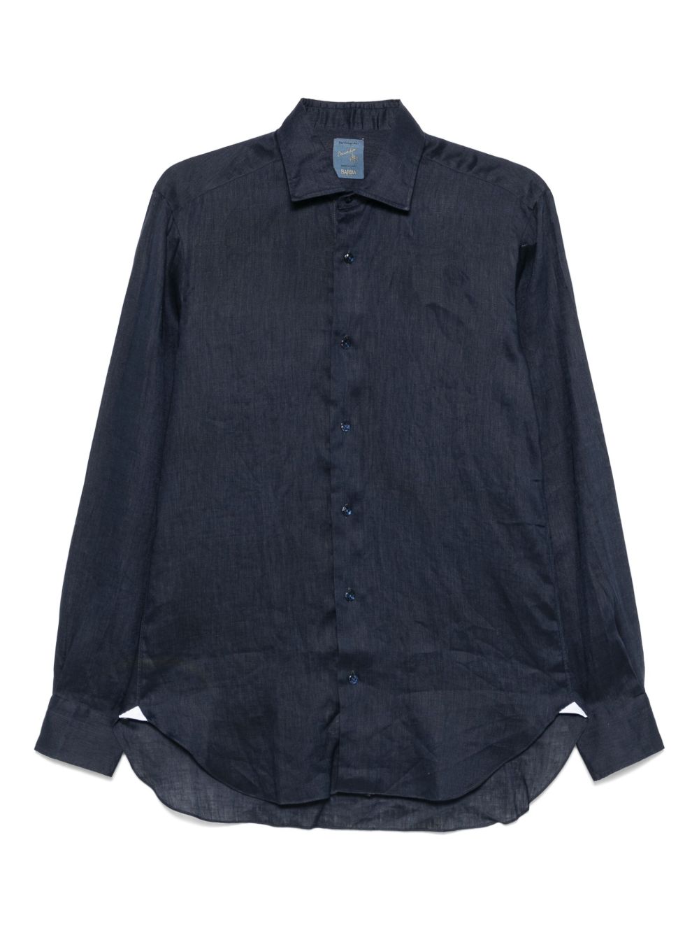 Barba linen shirt - Blue