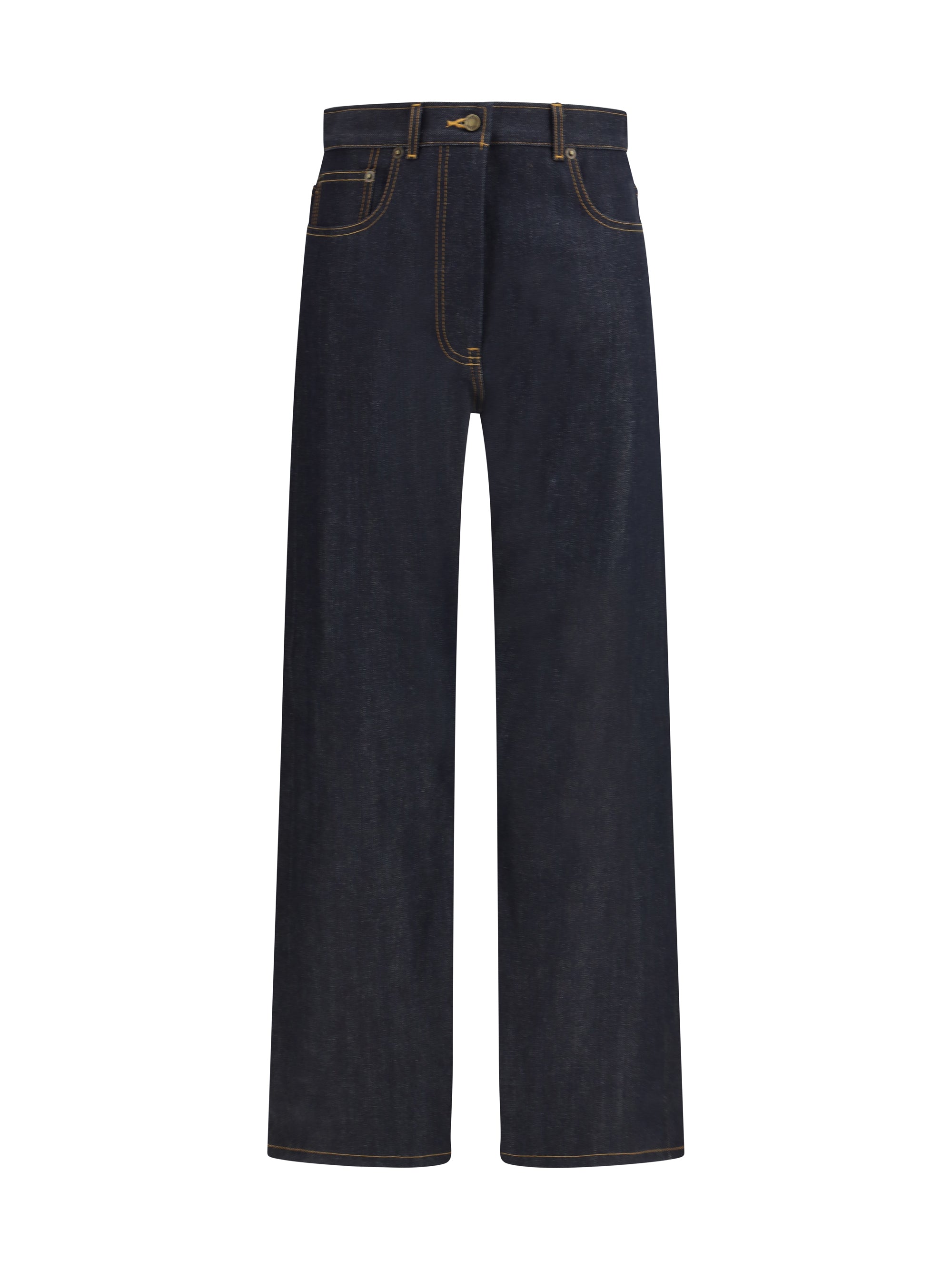 Selvedge 5-Pocket Jeans — Navy