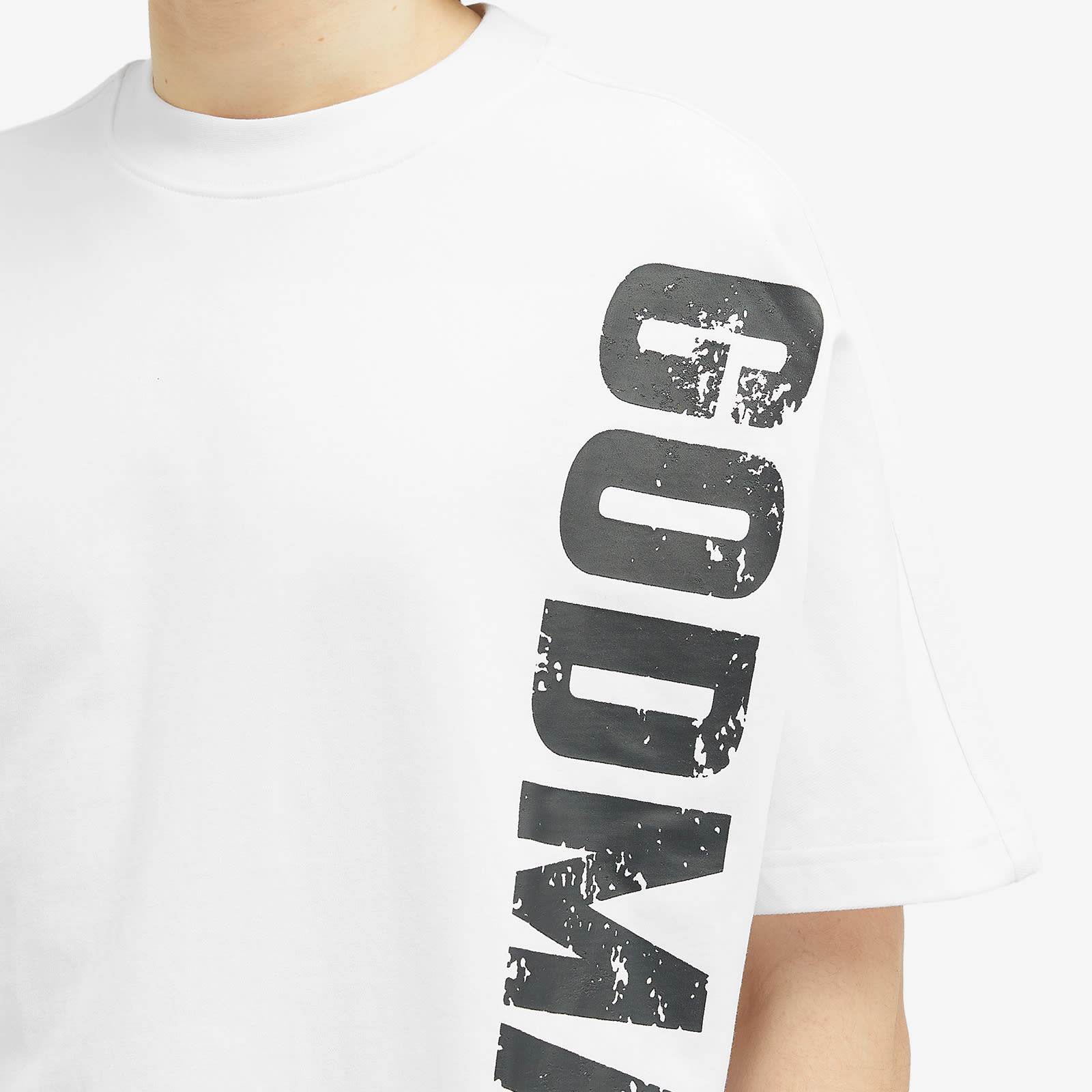 Men's Side Logo T-Shirt in White