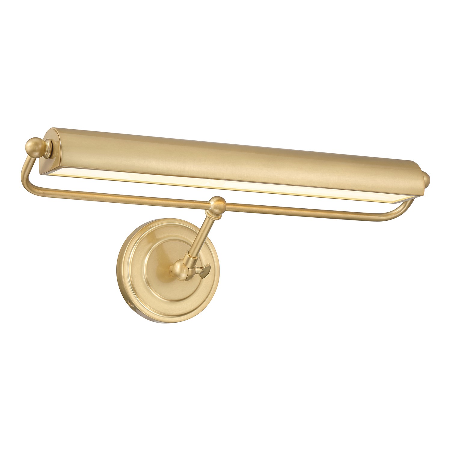 Aged Brass LED Wall Sconce from the Miller Collection