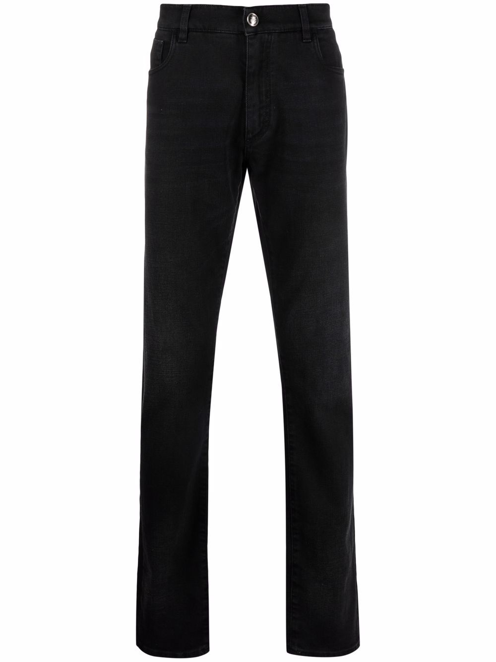 Wolf straight-cut jeans - Black