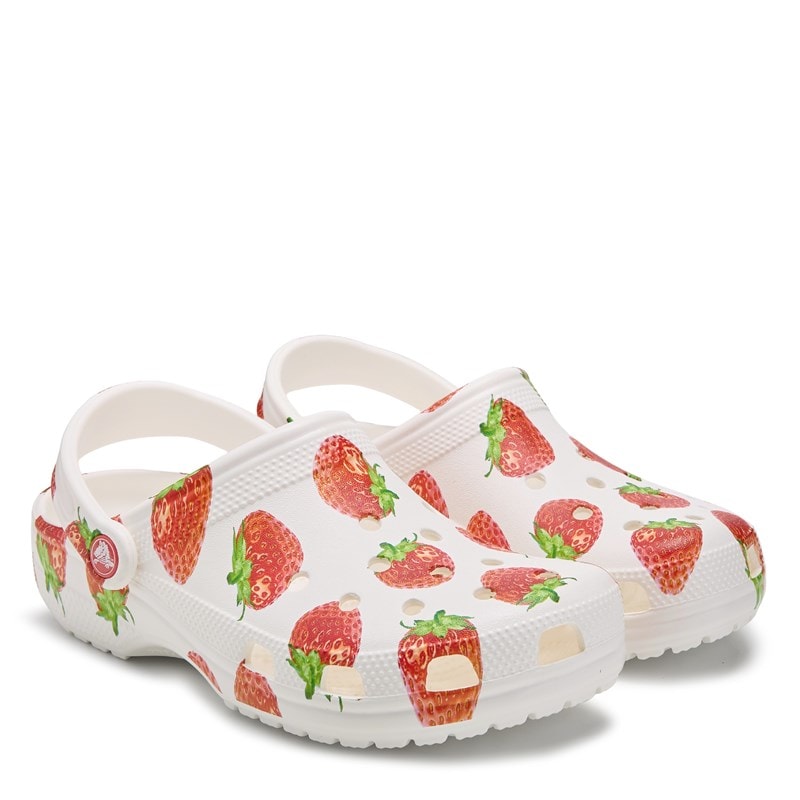 Graphic Classic Clog Shoes (Strawberry)