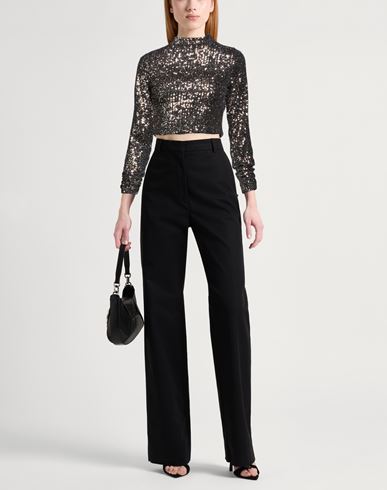 Woman Top Black Size M Polyester