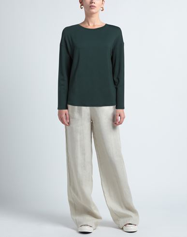 Woman Sweatshirt Dark green