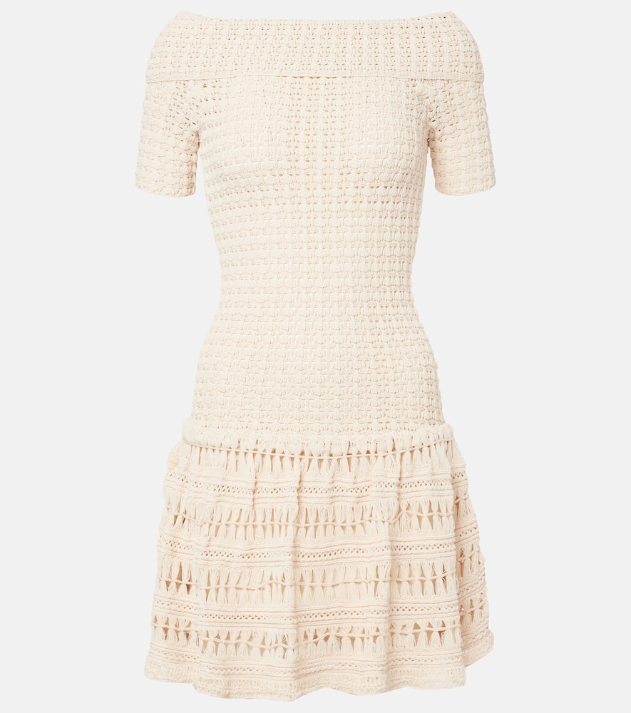 Charlottega crochet minidress