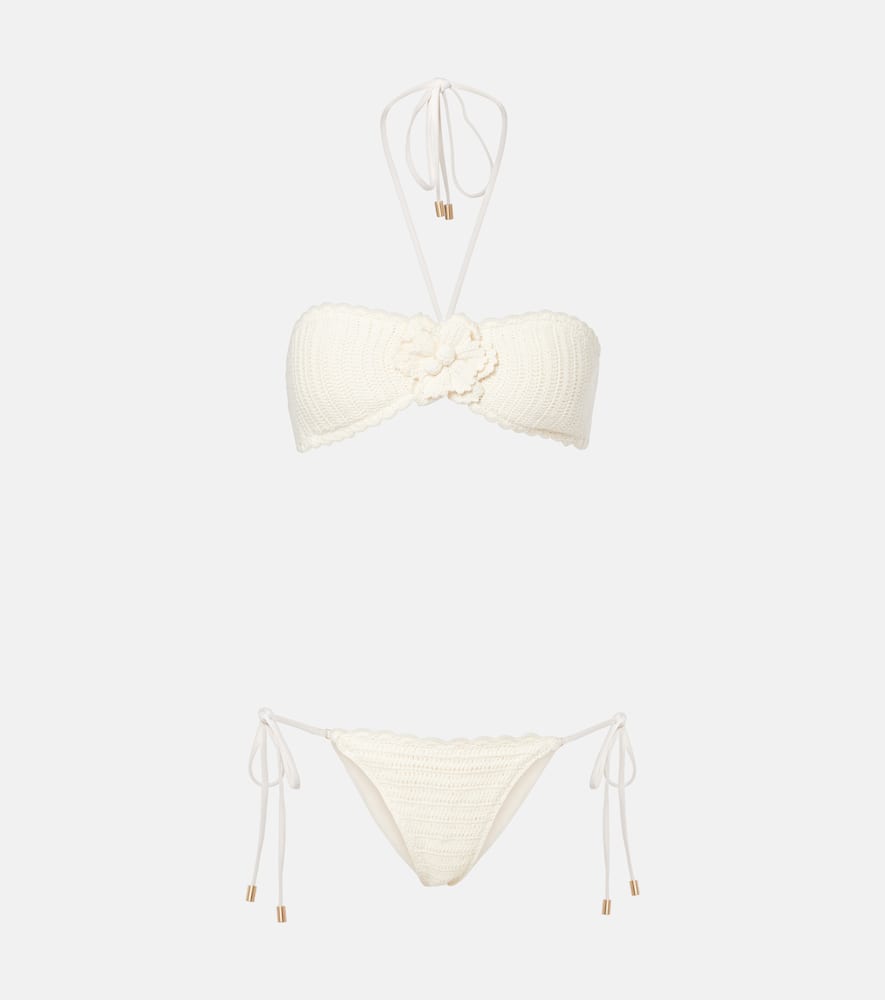 Awaken crochet cotton bikini