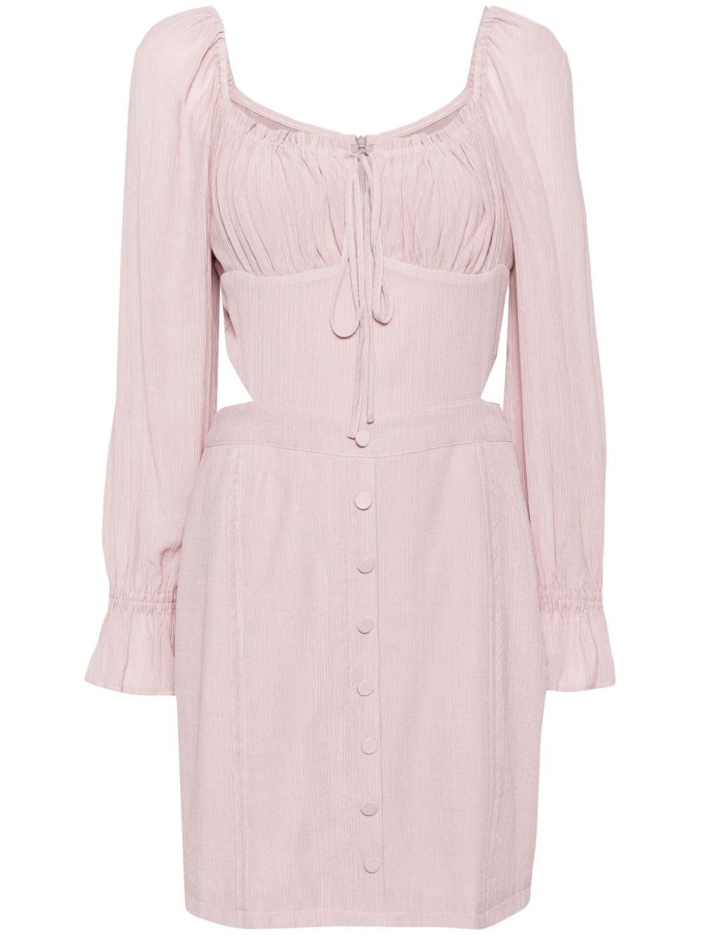 Lace detailing dress - Pink