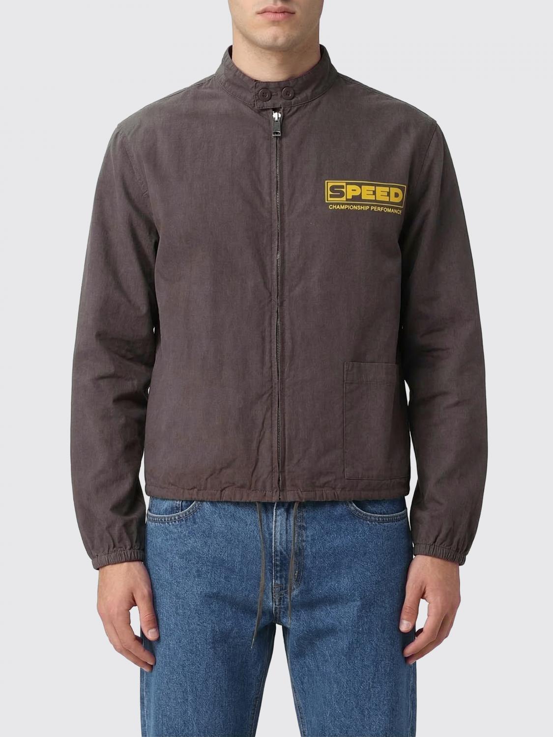 Vintage Style Sportswear Jacket Khaki