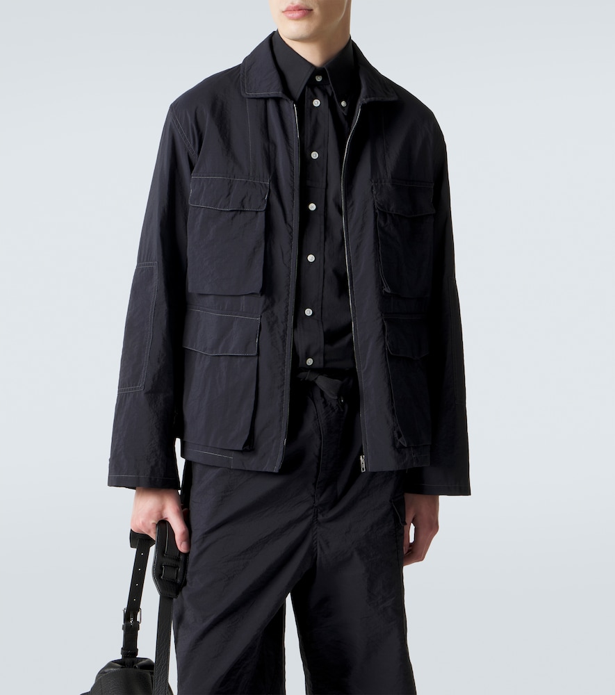 Cotton canvas field jacket