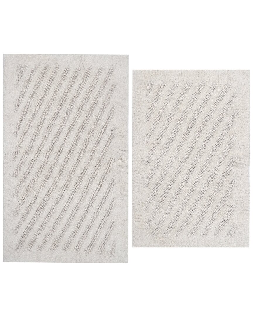 2Pc Shooting Star Cotton Bath Rug Set