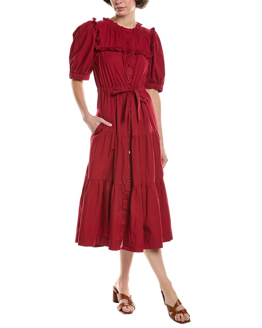 Sibylle Tiered Midi Dress