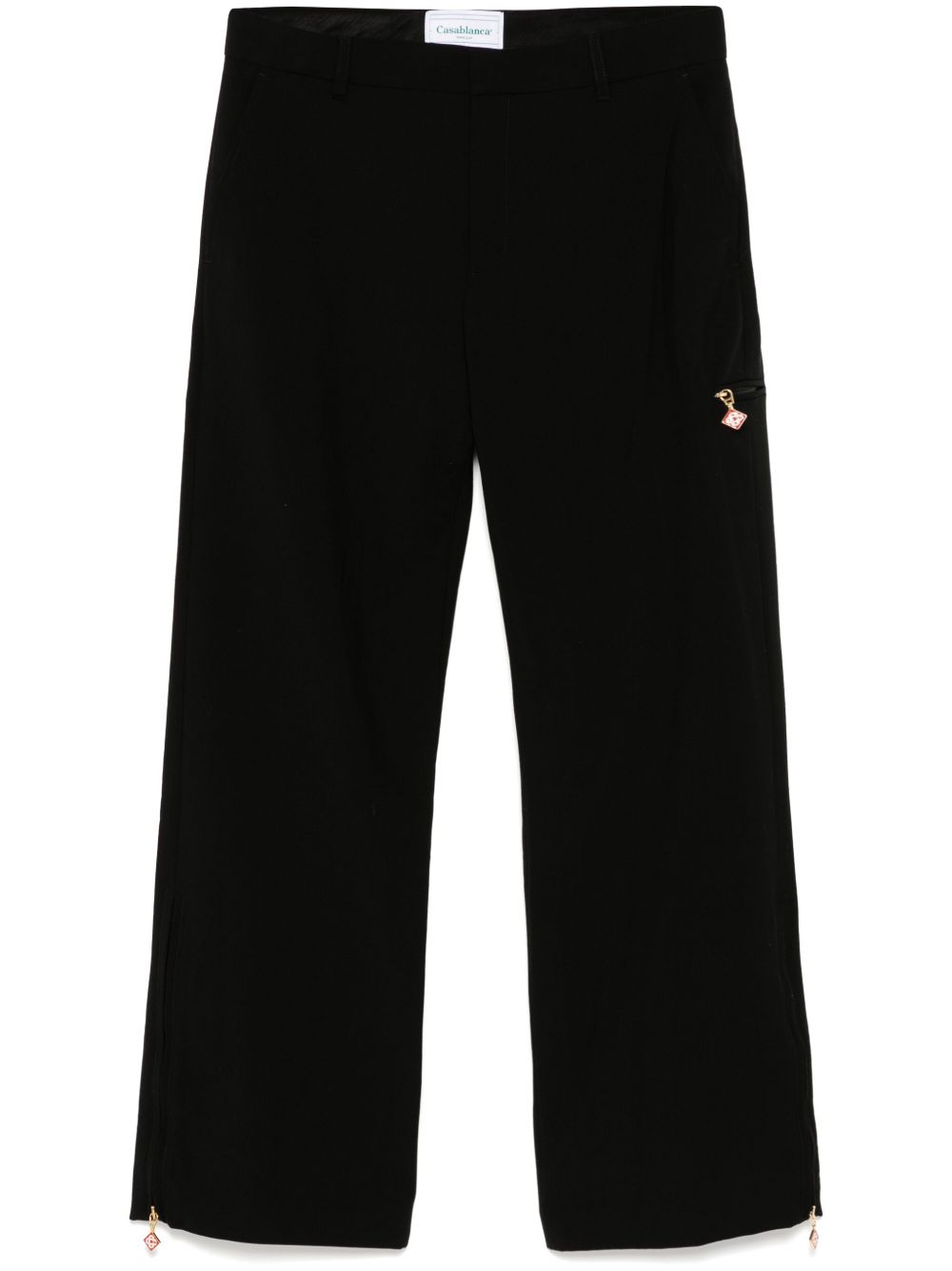 카사블랑카 남성 sports tailoring trouser - Black MF24TR23902