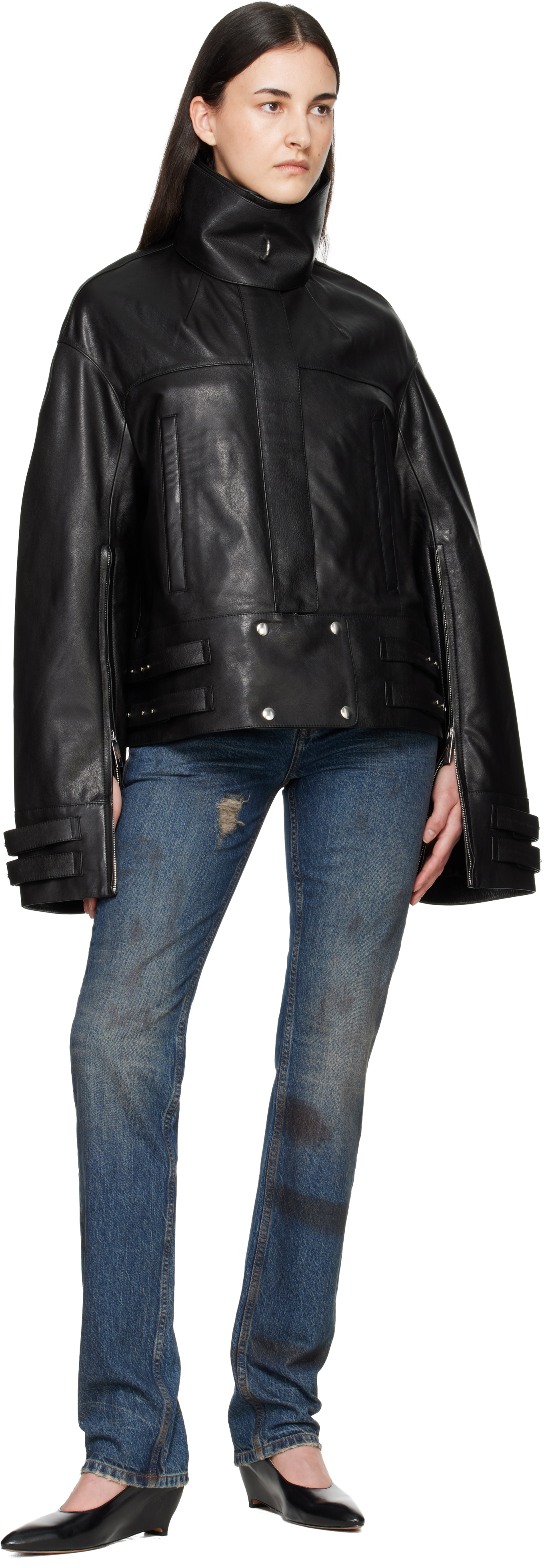 Black Parma Leather Jacket