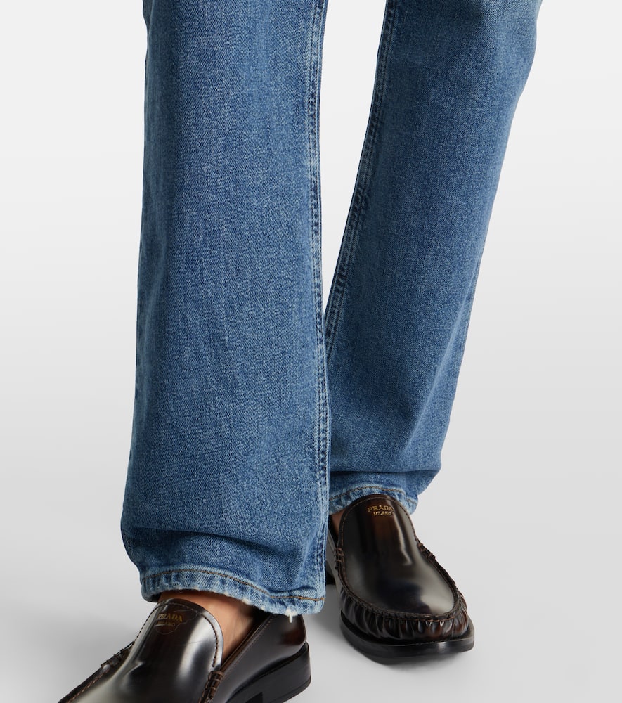 90's Pinch Waist high-rise straight jeans