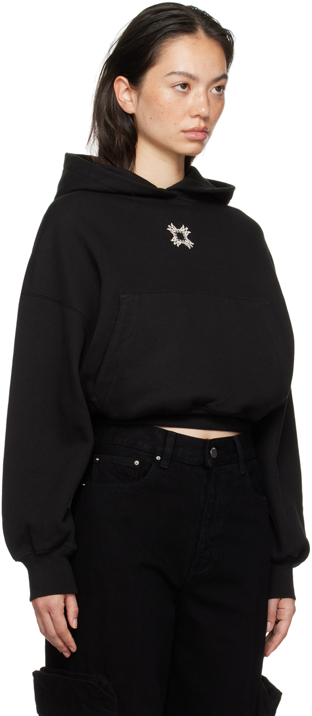 AMIRI Black MA Quad Hoodie