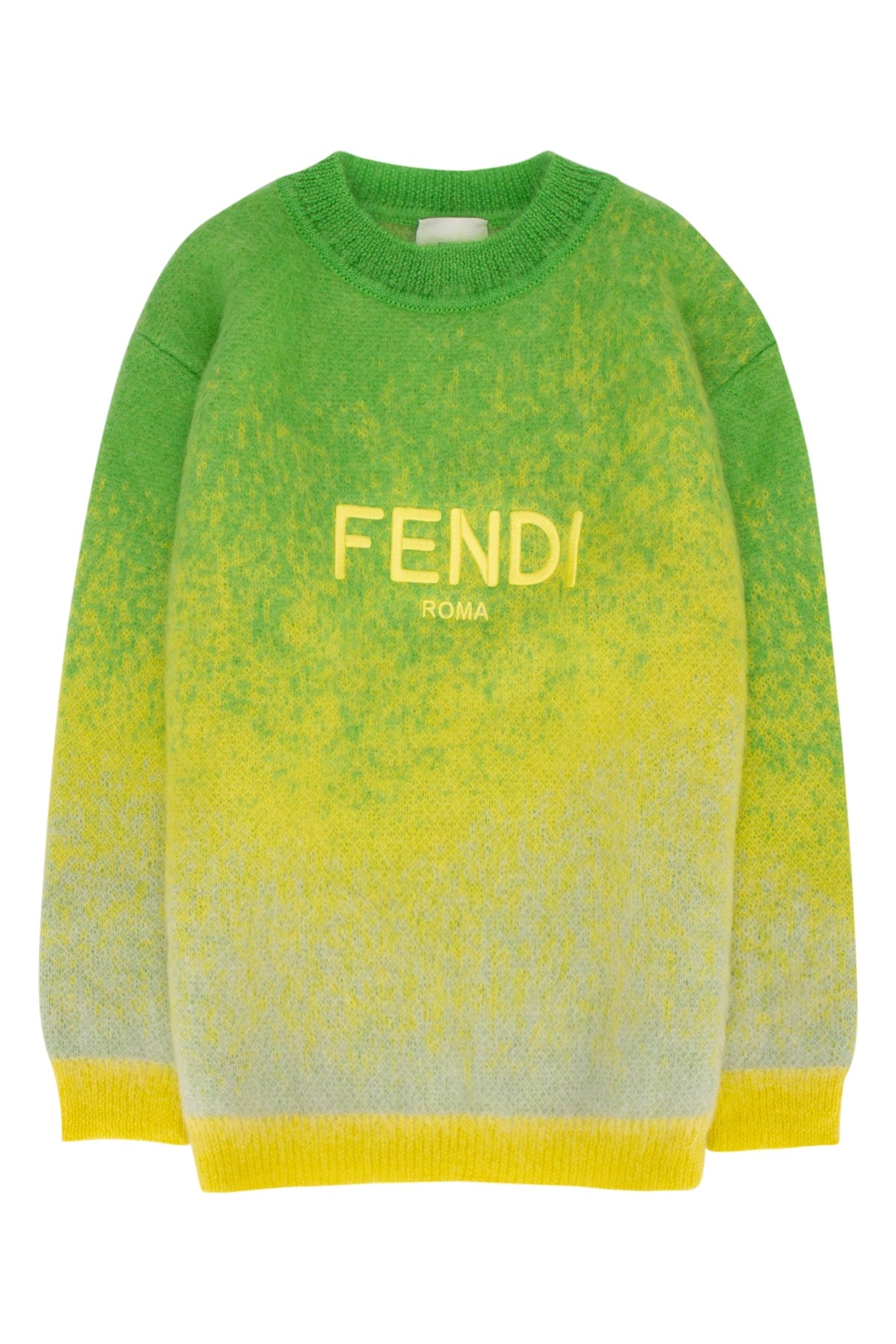 Ombré Knit Sweater — Green