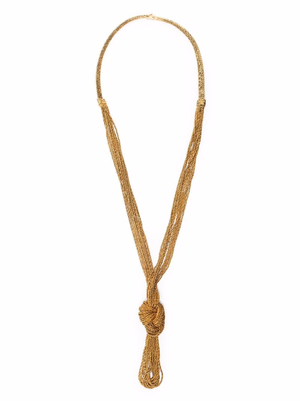 Miki Dora knot statement necklace - Gold