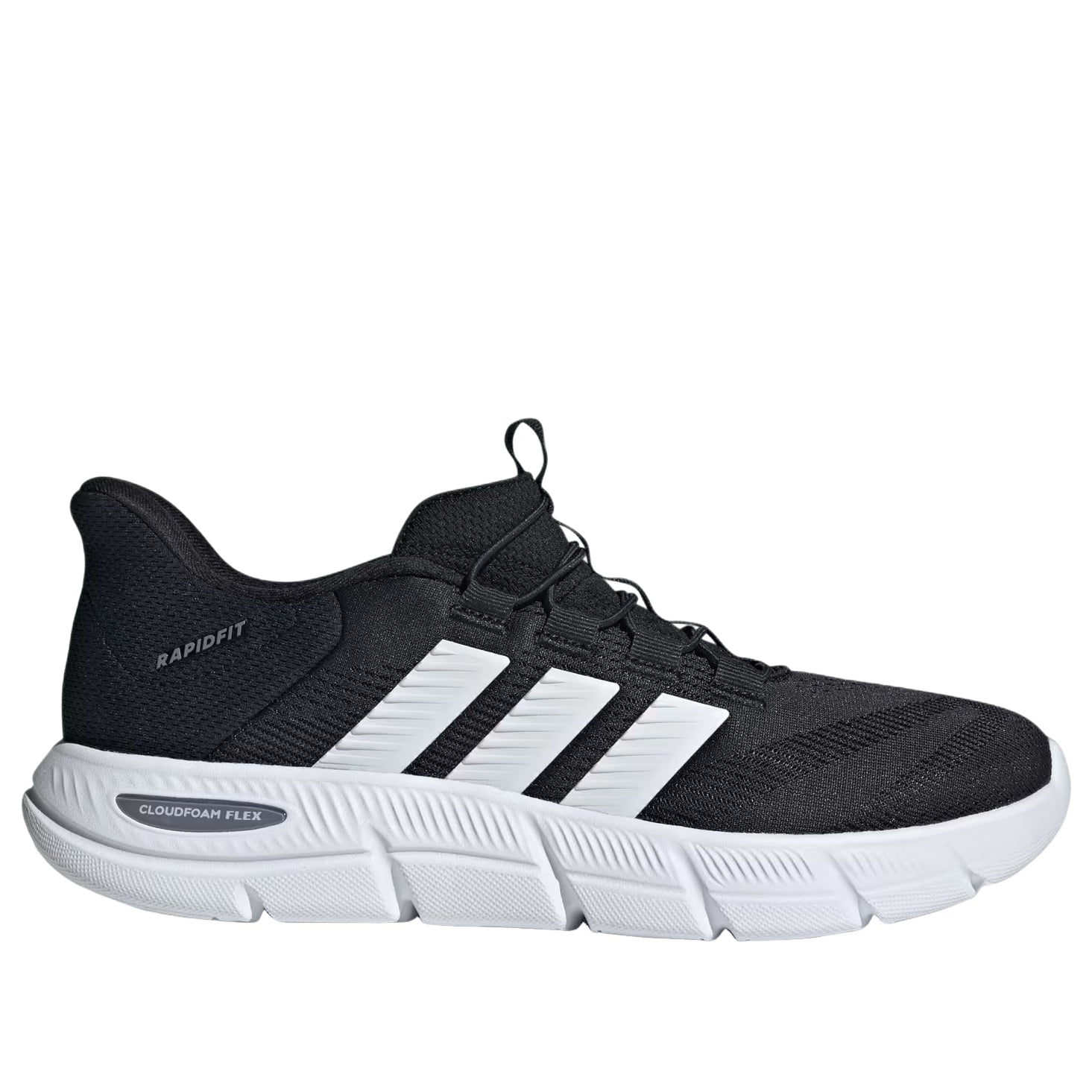 Cloudfoam Flex Rapidfit Shoes 'Core Black Cloud White Grey Three'