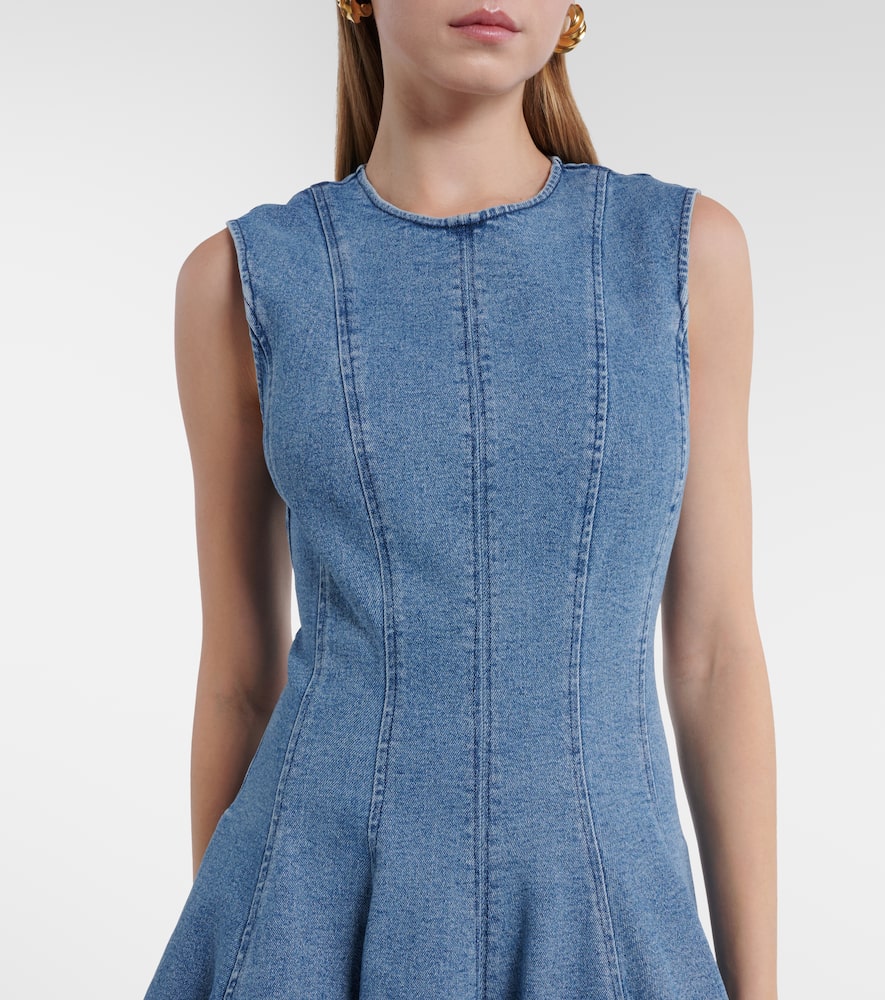 Bowen denim maxi dress