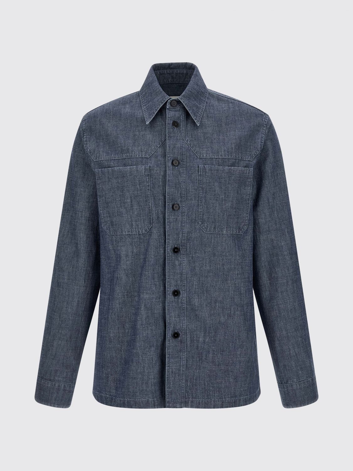 Shirt Men color Blue