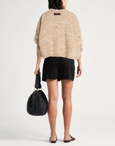 Woman Sweater Camel Size S Wool, Polyamide
