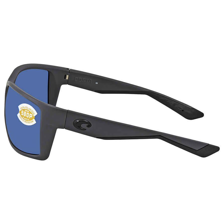 REEFTON Blue Mirror Polarized Polycarbonate Mens Sunglasses RFT 98 OBMP