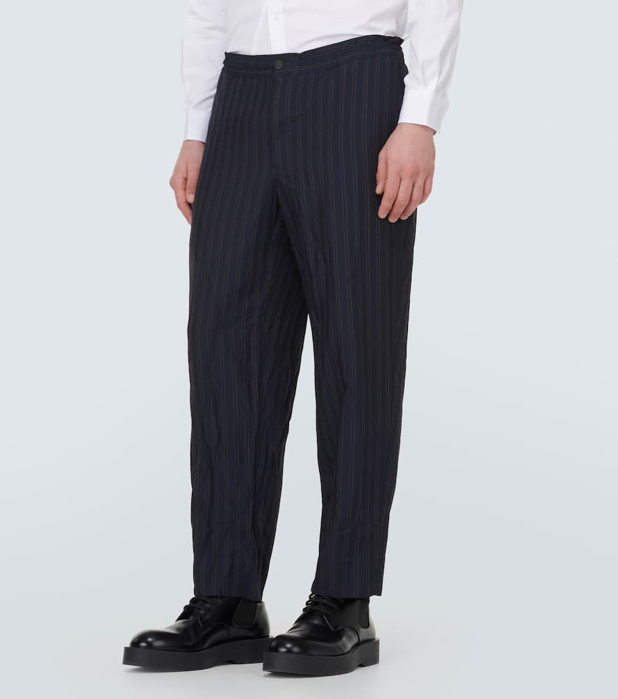 Comme des Garçons Homme Deux Striped straight pants