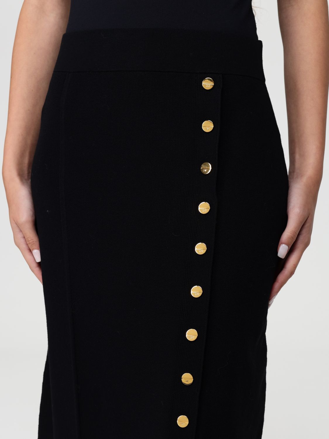 Skirt Woman color Black