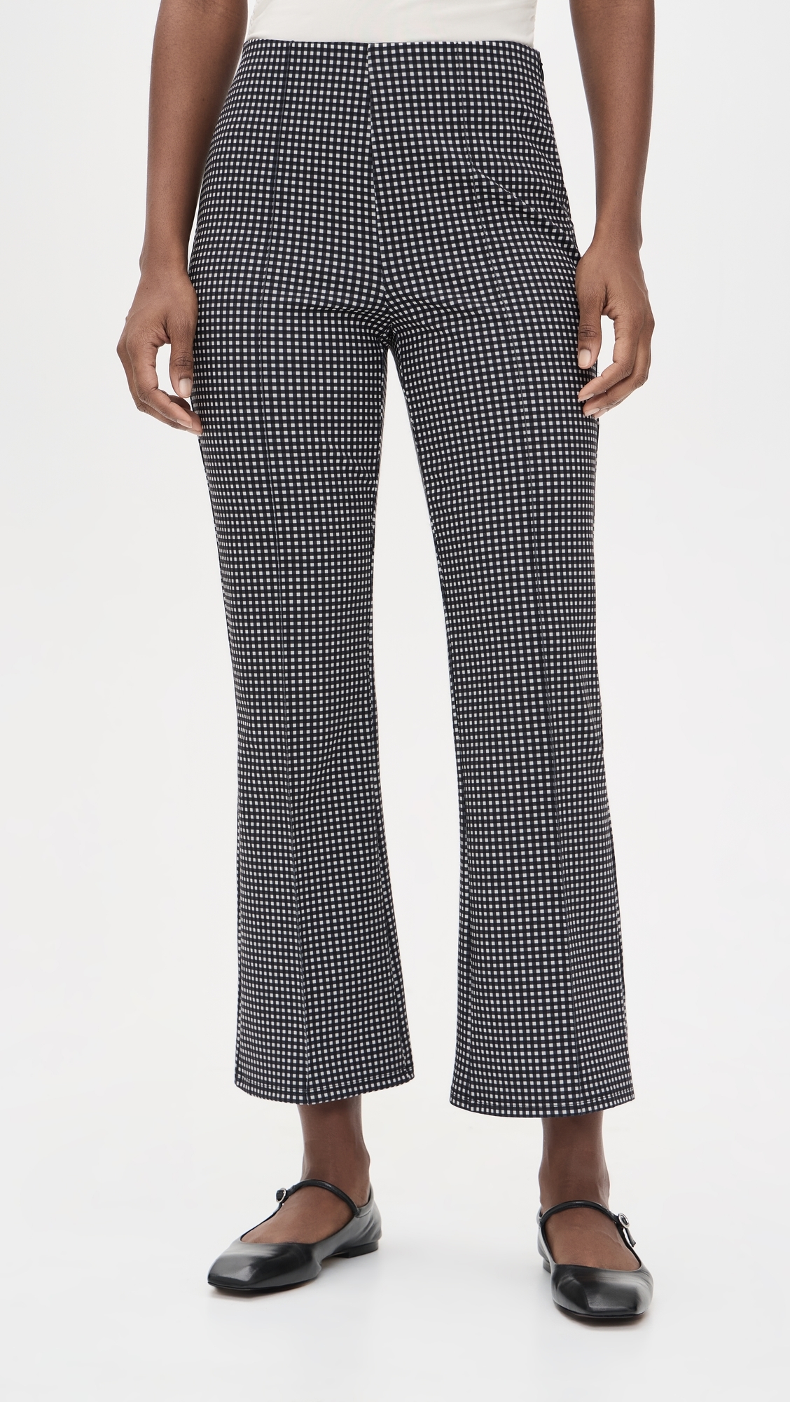 Auray Trousers Black Gingham