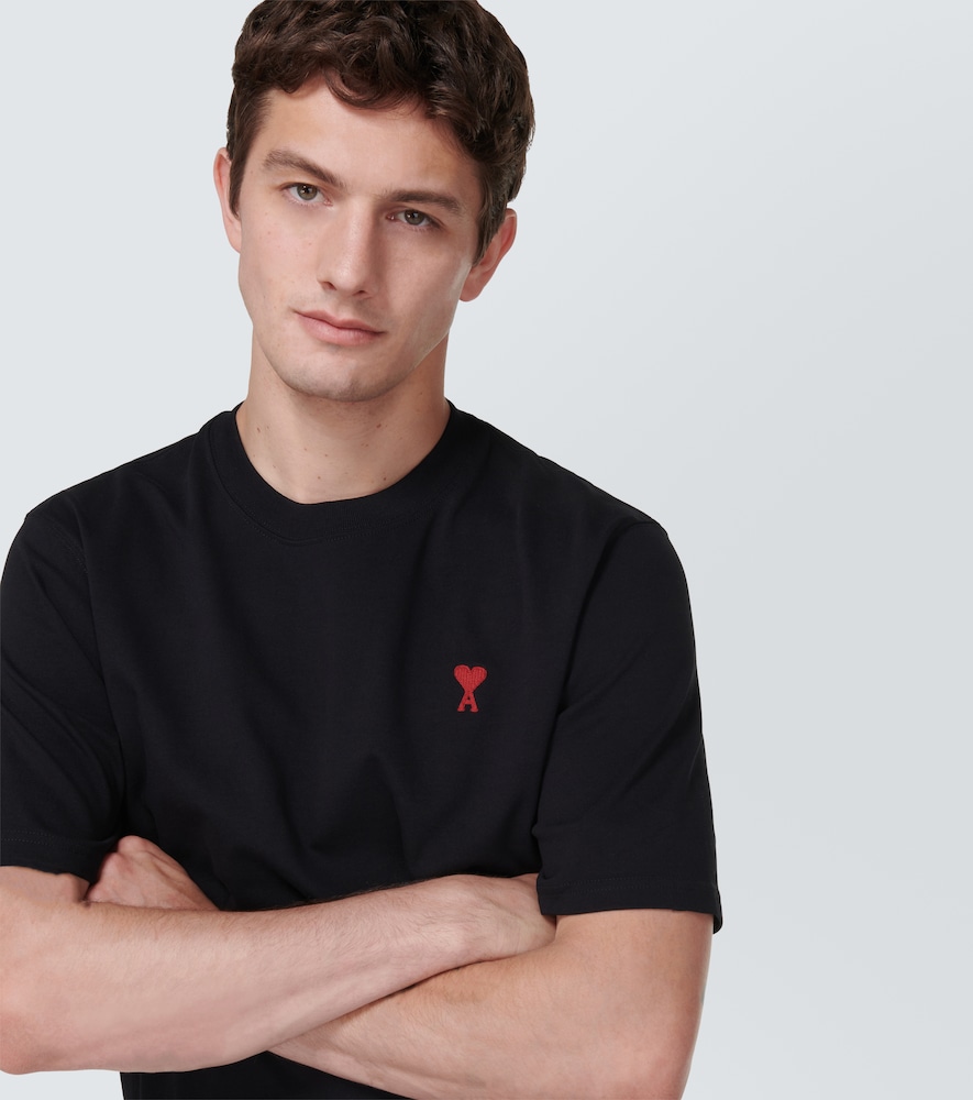 Ami Paris Ami De Caur cotton jersey T-shirt