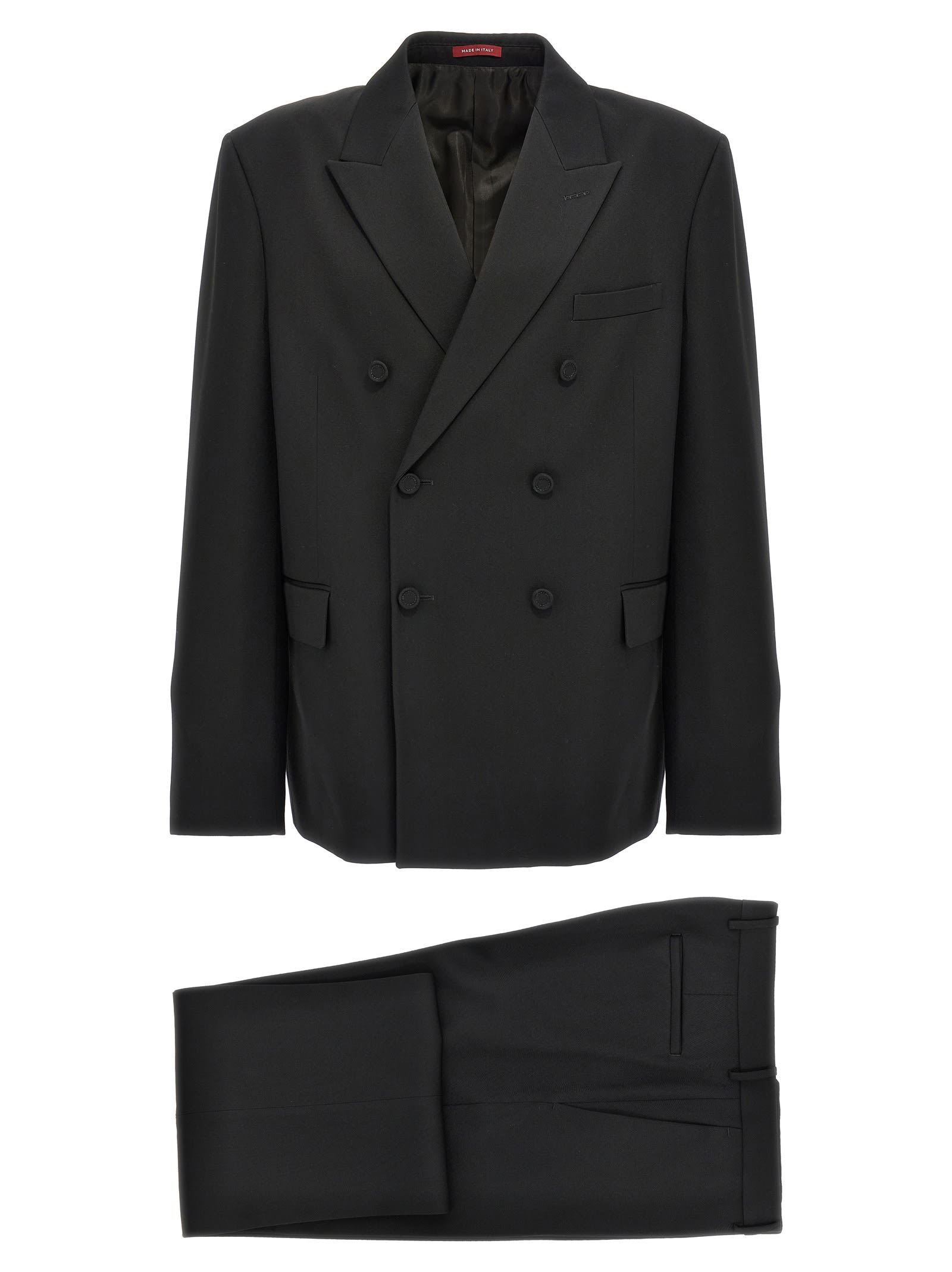 Black Wool Suit