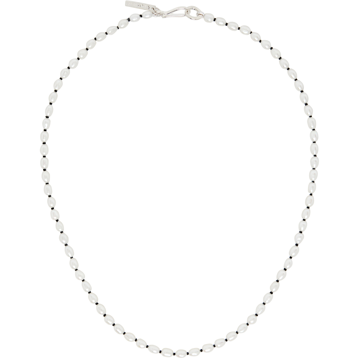 Tiny Pearl Collar Necklace