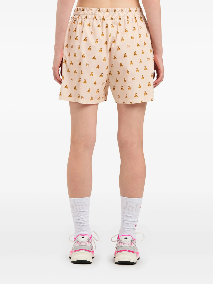 Soft Pink Monogram Shorts