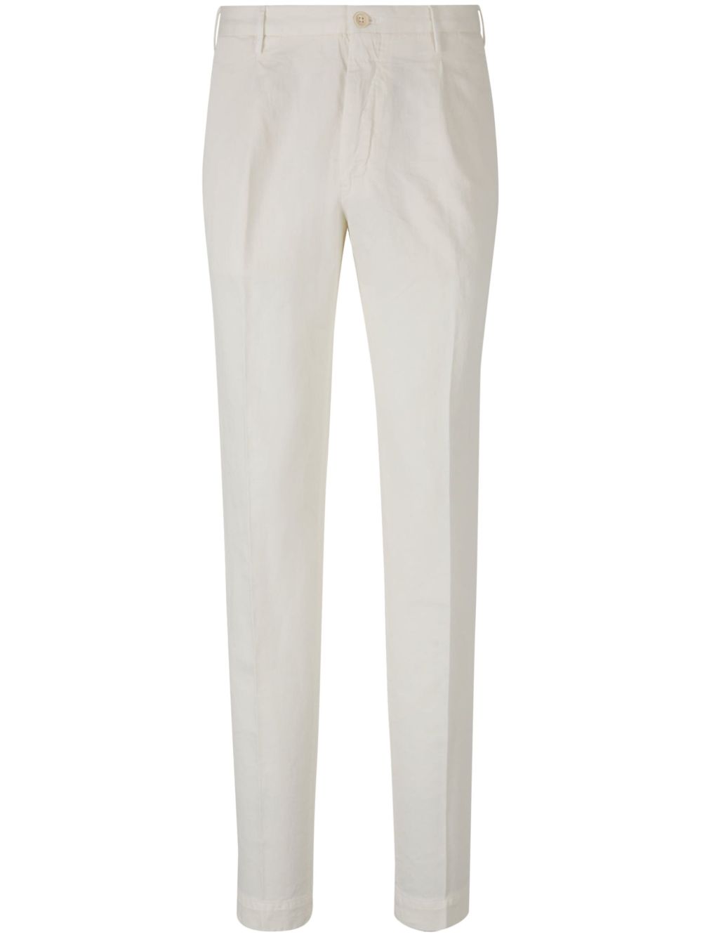 Tapered-leg trousers - White