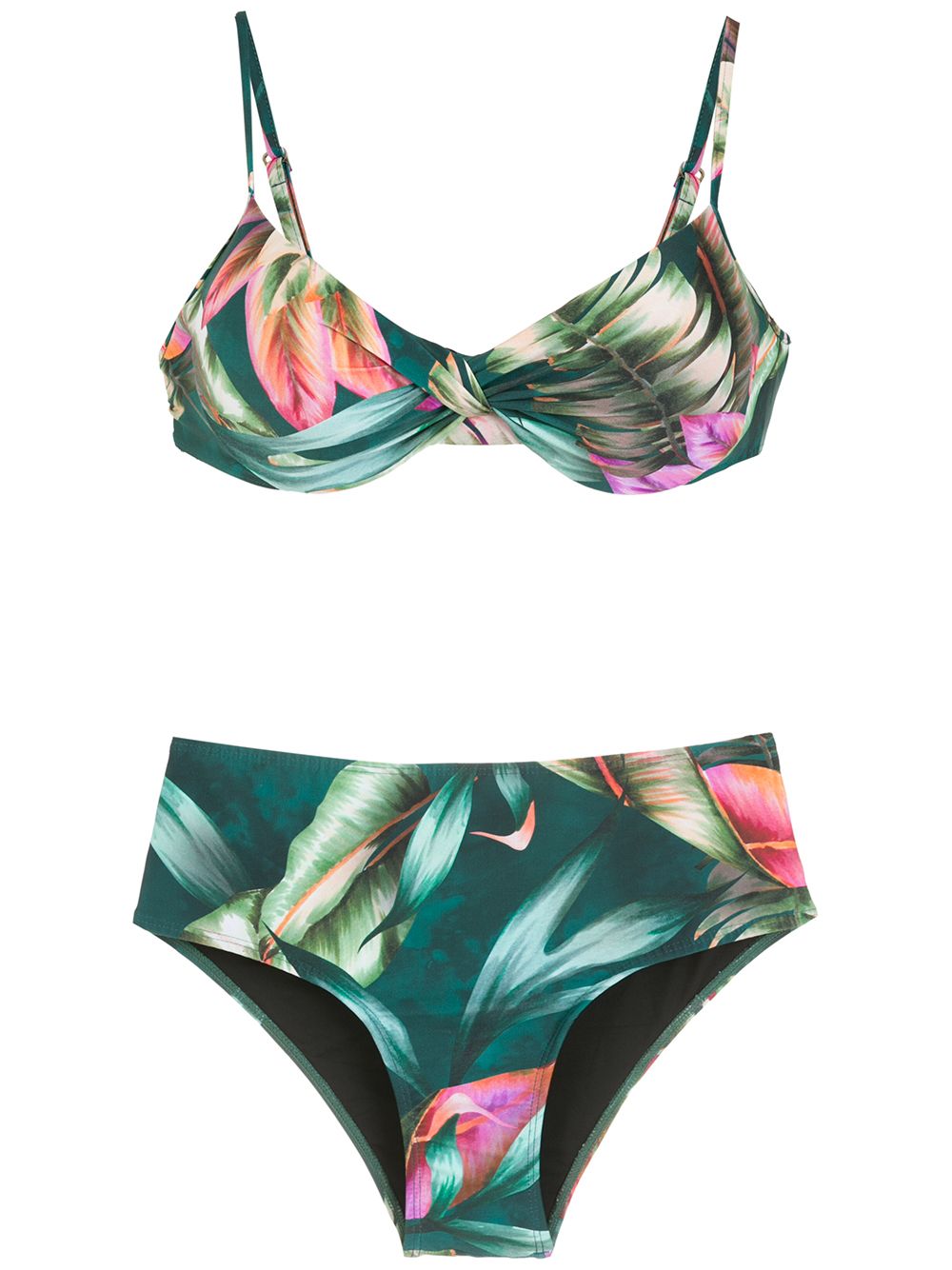 Veronica Estampado bikini - Green