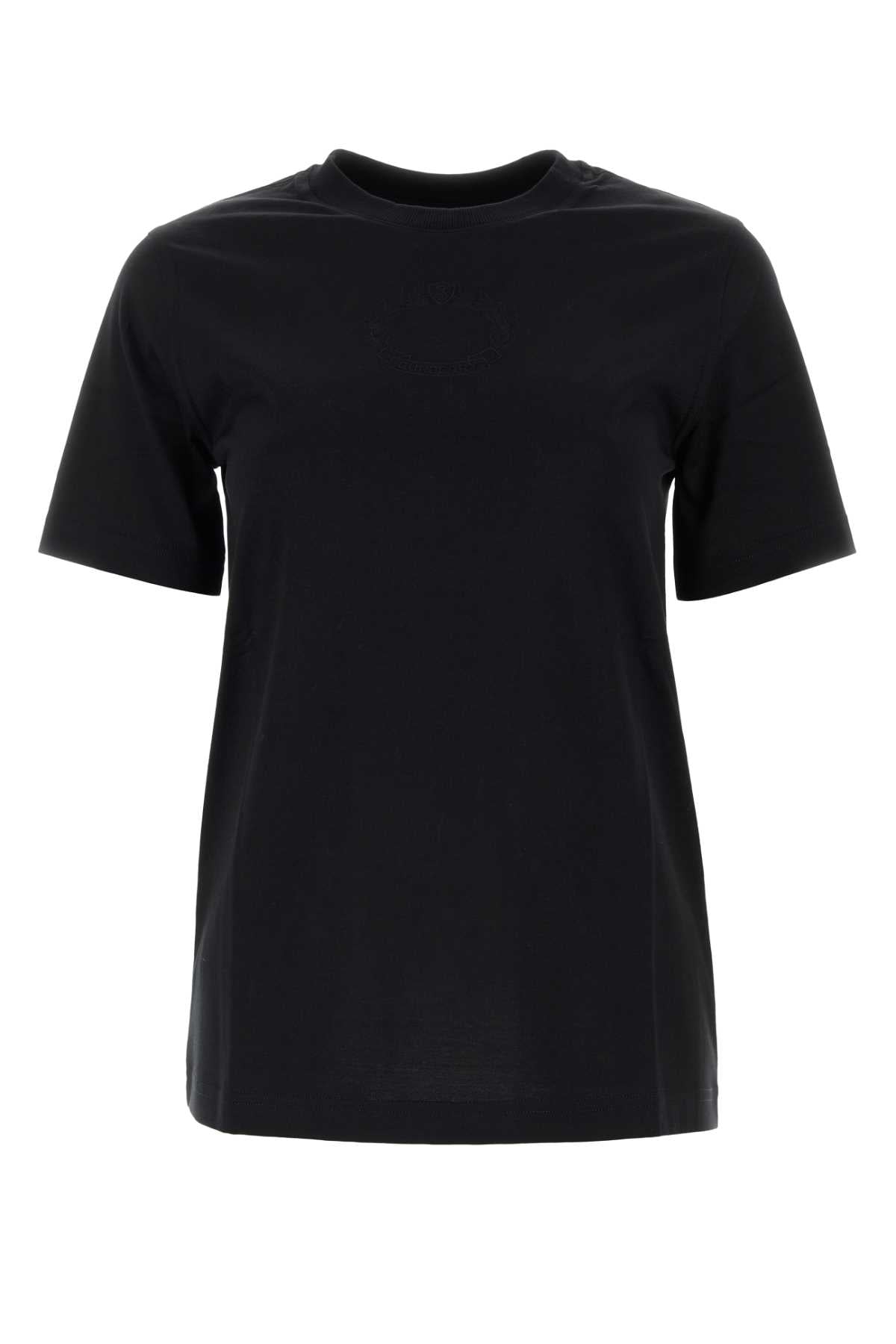 Cotton T-Shirt — Black